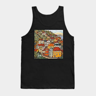 Greenland city drawing Tank Top